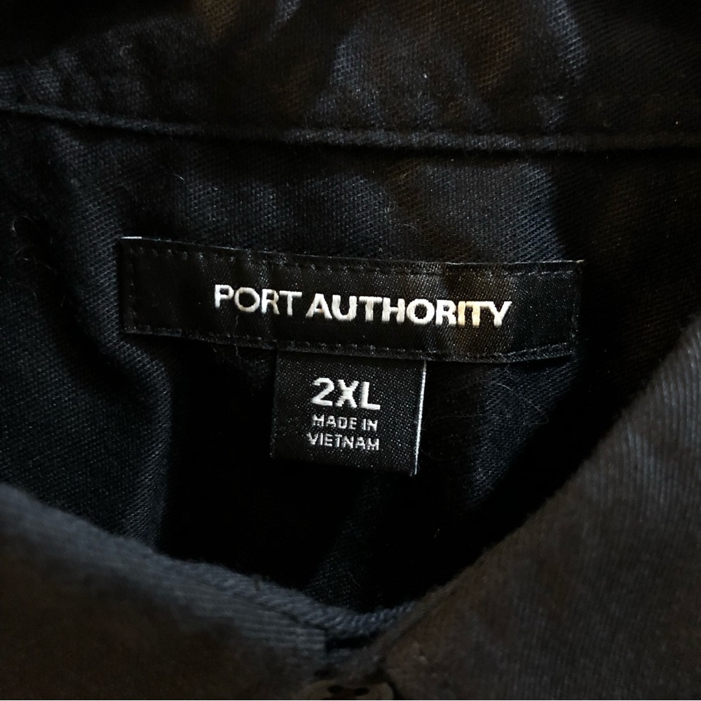 Port Authority Embroidered Button Up Collared Work Shirt - Picture 3 of 4